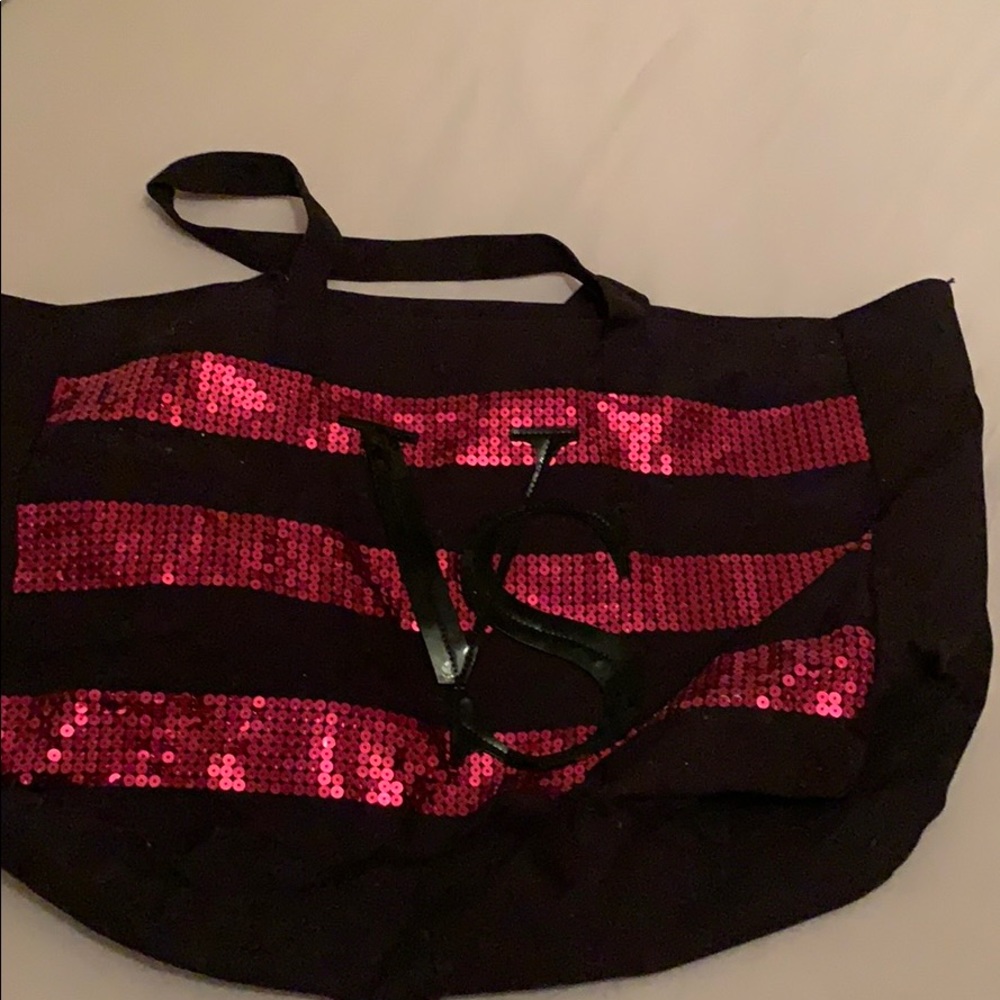 Victoria’s Secret Canvas Sequin Tote